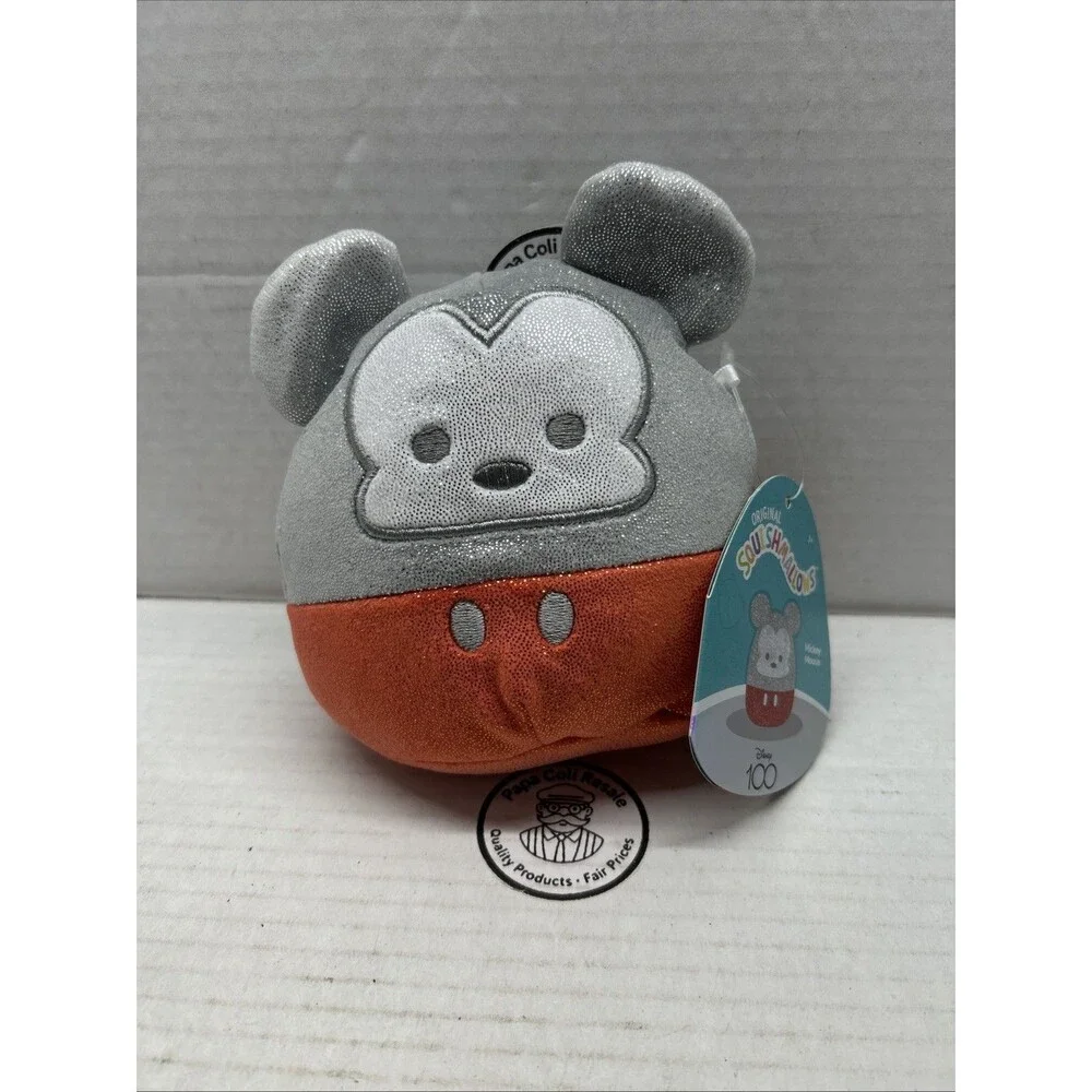 Squishmallows Mickey Mouse Disney 100 11986-7 New With Tags